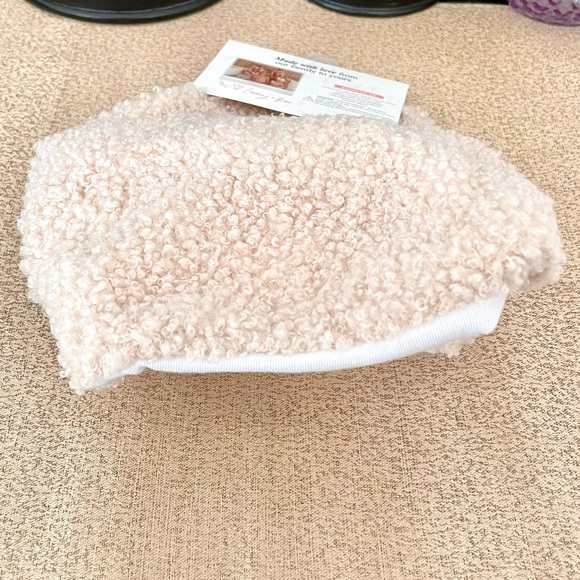 NWT Baby Sherpa Turban Bow Beanie Hat - Picture 7 of 9